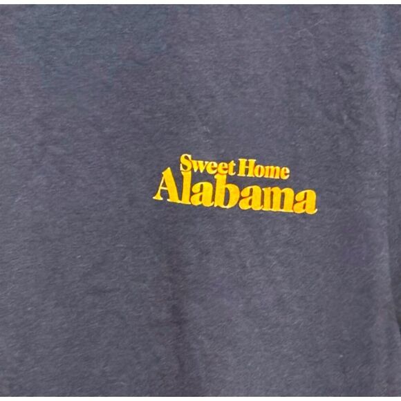 Alabama Long Sleeve T-Shirt Blue State Seal Graphic Men’s Small - Picture 3 of 4